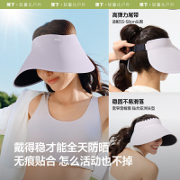 蕉下蛋卷一体无痕大檐空顶防晒帽UL712