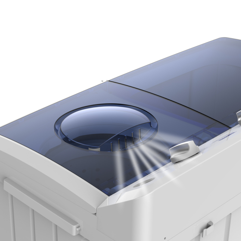 扎努西·伊莱克斯/ZANUSSI ZWTT1101HW 洗脱同步 喷淋脱洗 11公斤超大容量 双桶缸半自动洗衣机