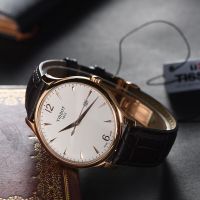 天梭(TISSOT) 俊雅系列2019男士时尚手表 瑞士品牌休闲商务石英表男 T063.610.36.037.00