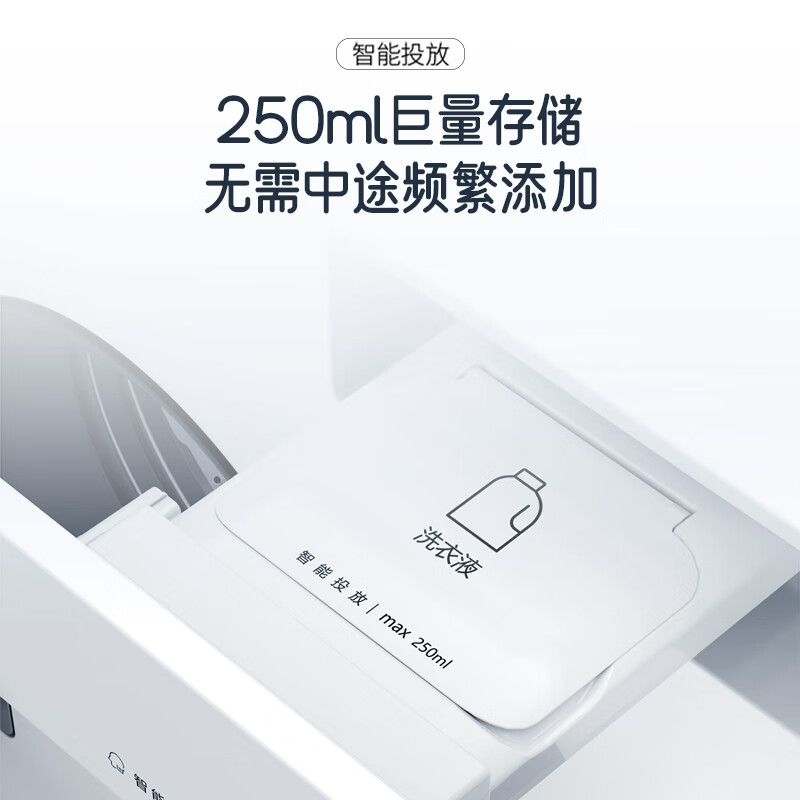统帅(Leader)海尔出品 懒人内衣裤洗衣机 2KG洗烘一体 双筒小型迷你 XQGL20-ZHBD671WU1高清大图