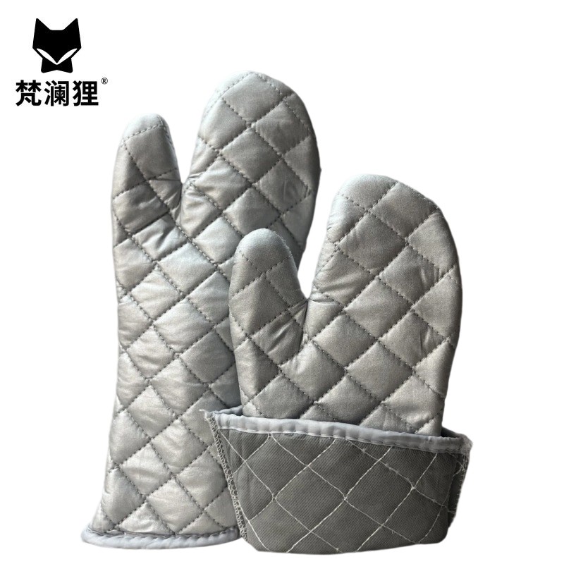 梵澜狸加厚微波炉隔热手套SZ72 双高清大图