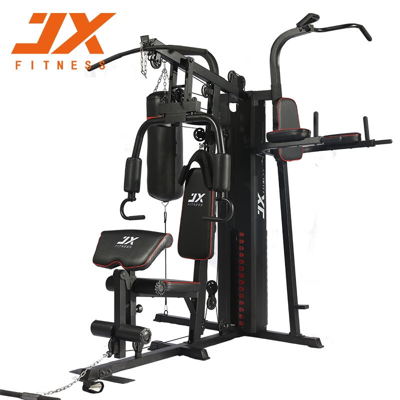 军霞(JUNXIA)JX-1400 综合训练器家用多功能健身器材 三人站