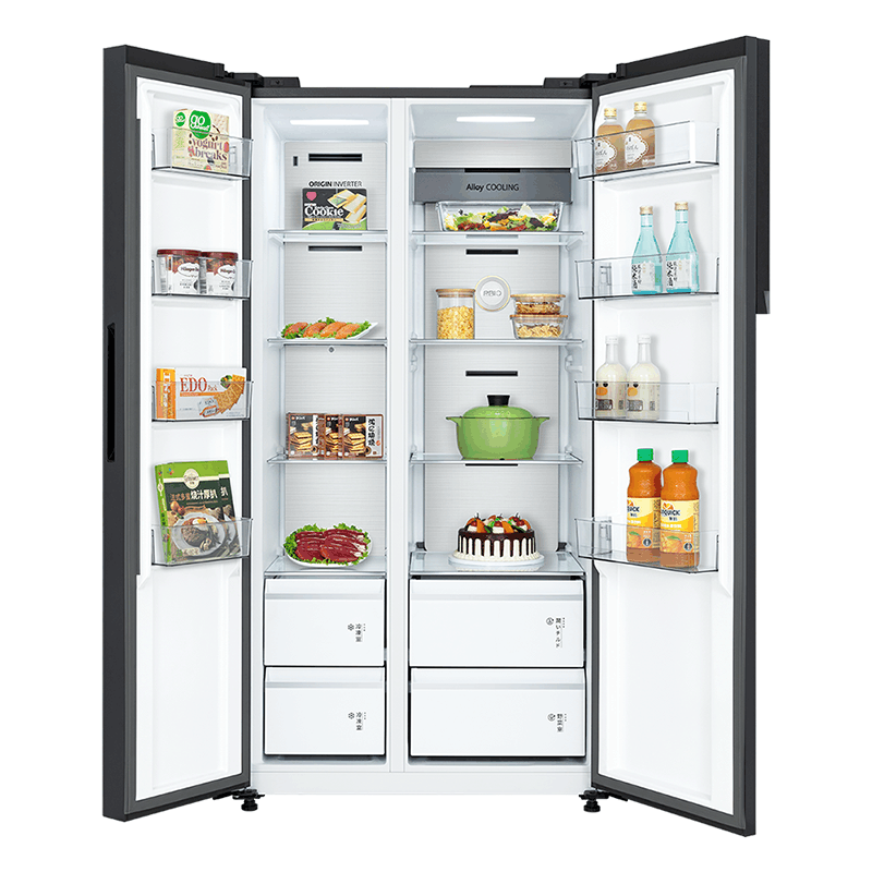 东芝冰箱GR-RS568WE-PG1A8墨茶棕图片