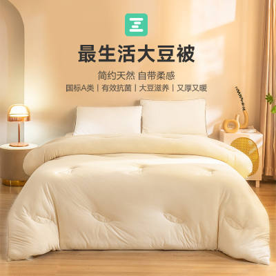 最生活立体A类大豆纤维被子 秋冬季棉被芯 云感大豆冬被 被子