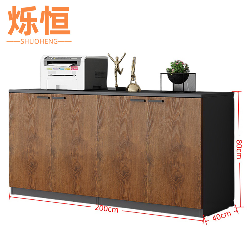 烁恒茶水柜4门台高清大图