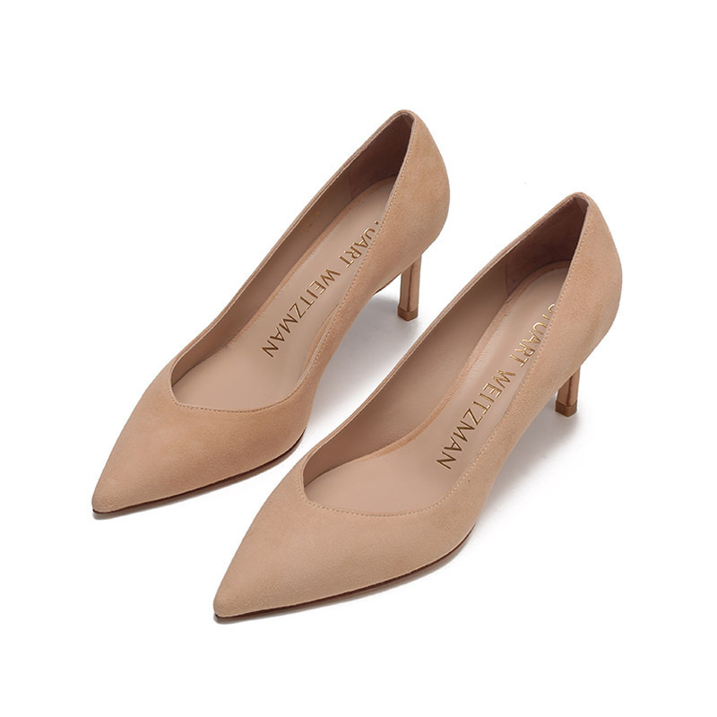 stuart weitzman 斯图尔特·韦茨曼 女士 皮革高跟鞋 anny 70