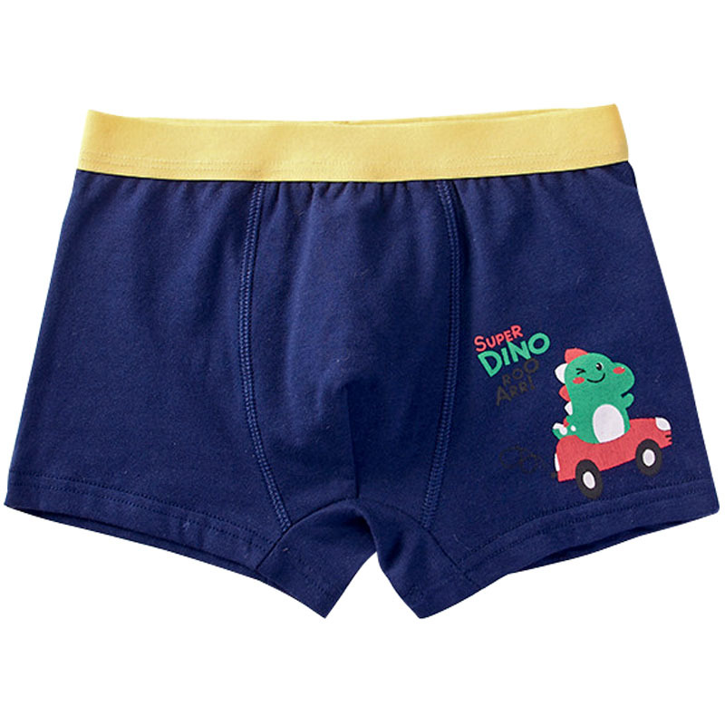 mawcha儿童内裤男童平角裤a类男孩棉质内裤青少年学生短裤