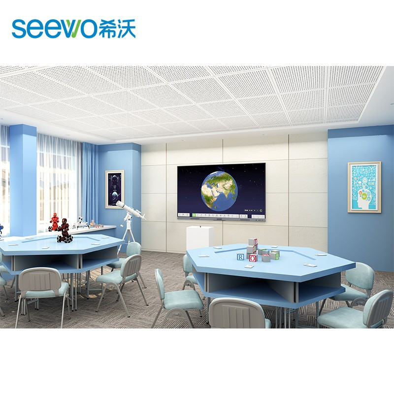 希沃 seewo MA06FEA 65英寸智能多媒体会议教学电子白板 幼儿园培训红外触控一体机