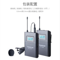 得胜(TAKSTAR) SGC-100W单反相机话筒摄像采访麦克风录音小无线蜜蜂户外录音无线采访