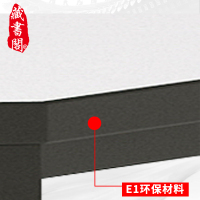 [藏书阁]老板办公桌现代简约大气总裁桌创意单人大班台白桌面1.62米
