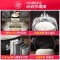美的(Midea)智能电饭煲电饭锅3-4人家用4L预约气动涡轮防溢金属机身圆灶釜内胆多功能米饭锅WFS4037