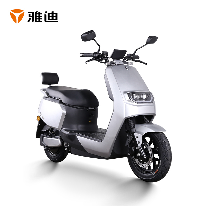 雅迪新款莱昂电动车60V35AH/72V35AH石墨烯电池豪华电摩时尚代步轻便电瓶车通勤车电动车