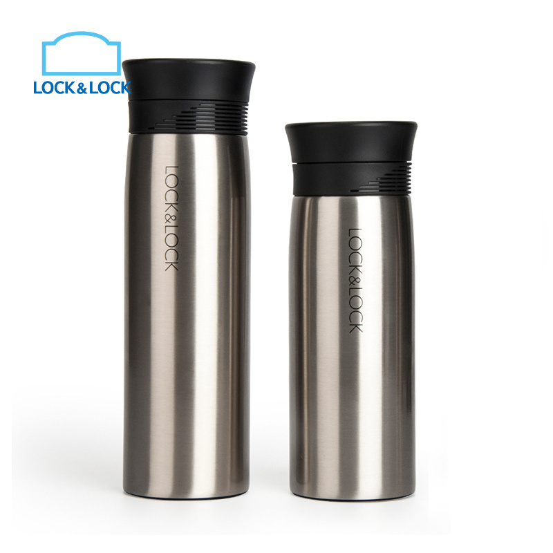乐扣乐扣(lock&lock)保温杯 LHC4119S 304不锈钢(400ml)银色