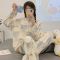 高档睡衣女春秋季长袖2023年新款学生可爱家居服套装