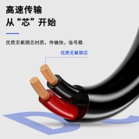 三吝 监控DC公对母电源延长线12V加粗0.75平方 DC5.5*2.1公对公5m SL-026-DC