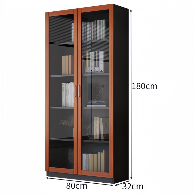 攸形木质柜子800*320*1800mm台高清大图