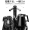 奥克斯(AUX)茶吧机 家用多功能智能温热型立式饮水机 金色冷热