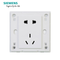 西门子(SIEMENS)开关插座 悦动雅白系列10A五孔电源插座5UB80143NC01