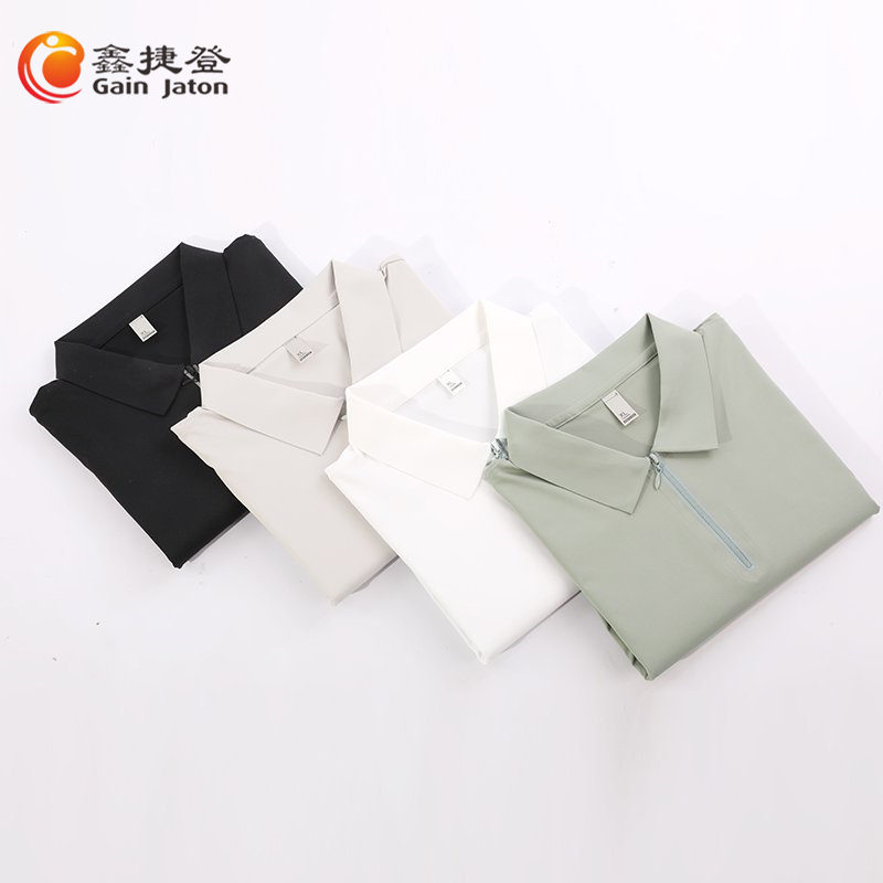 鑫捷登 男款无痕冰感运动短袖POLO衫LWKS-T302高清大图