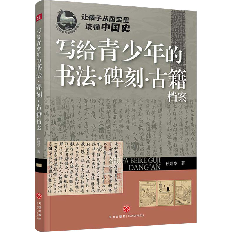 正版新书]写给青少年的书法·碑刻·古籍档案孙建华 著97875455759高清大图