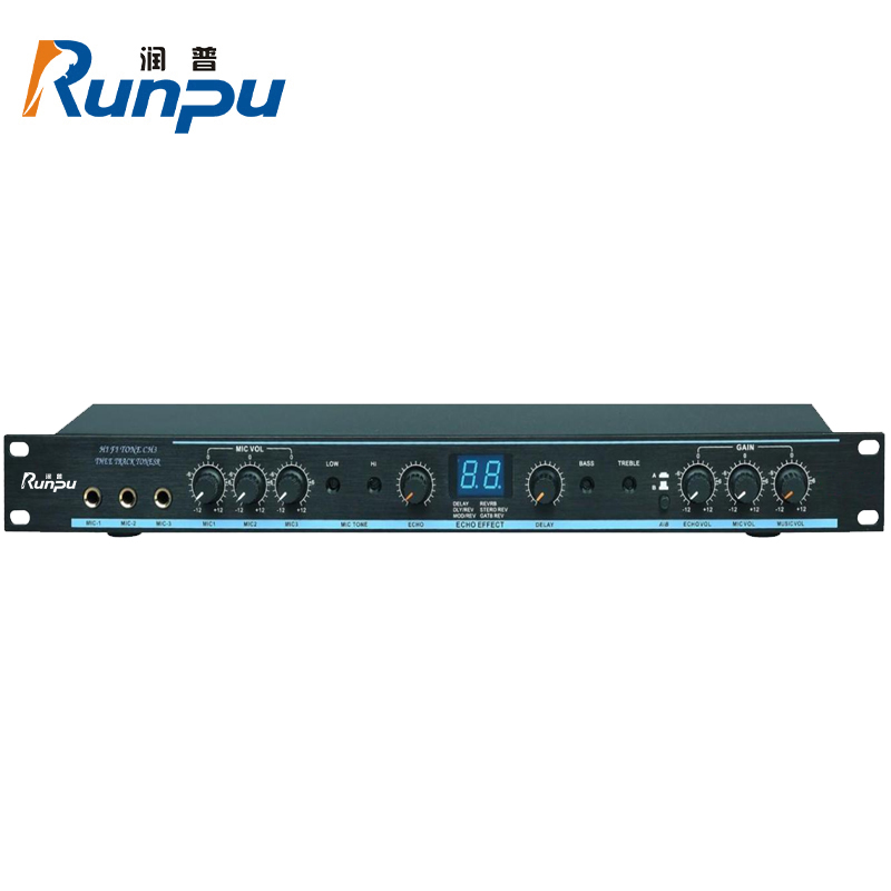润普Runpu RP-HY5032 国产化专业会议音频扩声系统 5路话筒输入 前级效果器
