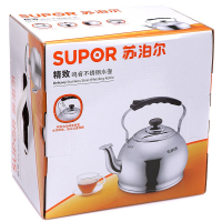 苏泊尔（SUPOR）SS40P1水壶 304茶壶不锈钢煤气烧水壶自动鸣笛4L电磁炉燃气通用水壶茶壶