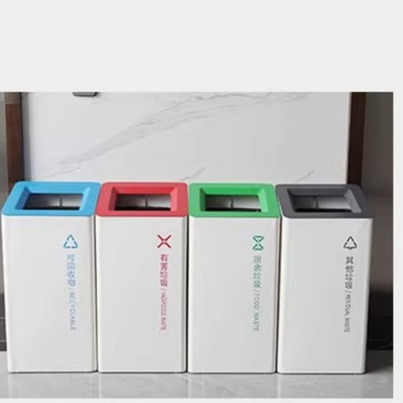 鑫木樽 户外垃圾桶 50L 个高清大图