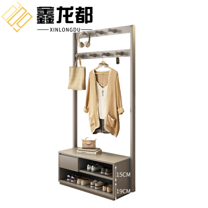 鑫龙都衣帽架挂衣架高清大图