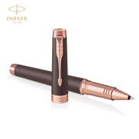 派克(PARKER)首席时尚巧克力玫瑰金色金夹宝珠笔