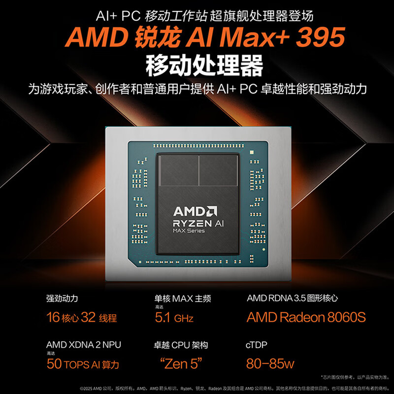 ProArt创13 2026 AMD锐龙AI Max+ 395 64G 1T 2.8K OLED 笔记本电脑高清大图