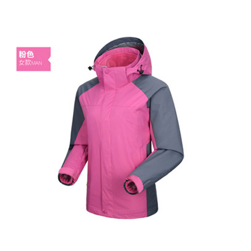 燕舞 YW21WG09CFY1502P 防寒服 女士冲锋衣 S-2XL（单位：件）粉色 定制品30天发货高清大图