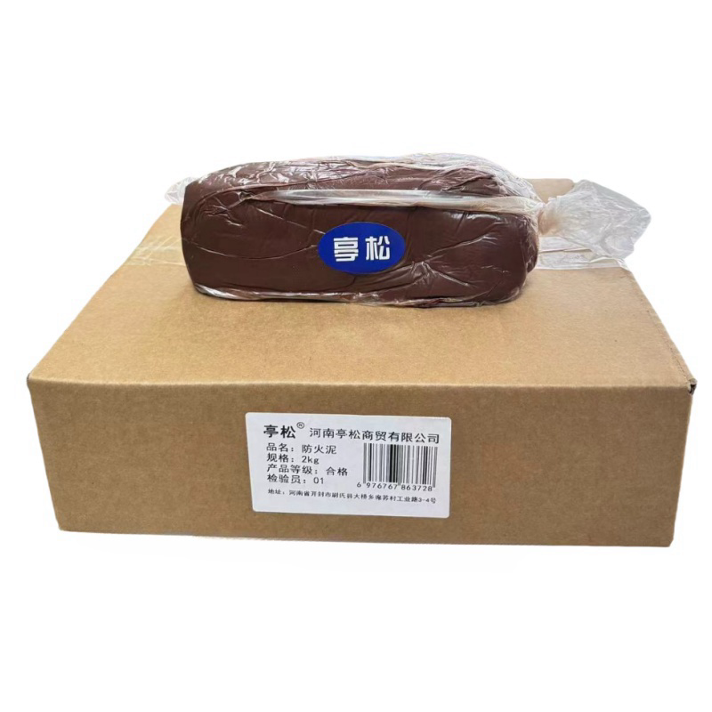 亭松 防火泥 2kg 单位:块高清大图