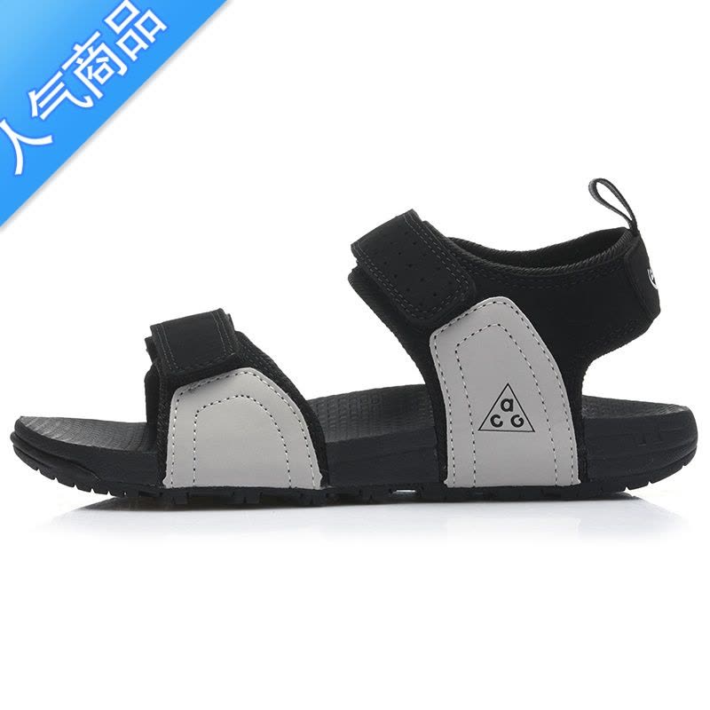 SUNTEK2023夏新款百搭平底越南运动凉鞋女孕妇大码魔术贴韩版软底沙滩鞋图片