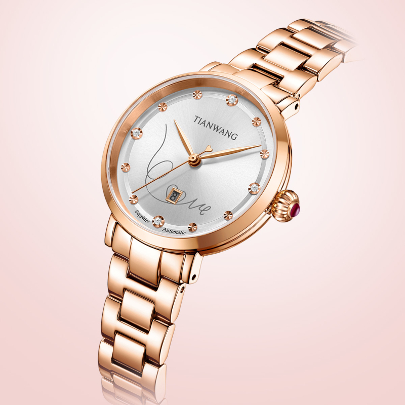 天王表新品轻奢机械表女表女神生日礼物送礼时尚潮流手表女51197