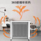 格力(GREE)电热膜 NDYN-X6021B 取暖器家用电暖气片卧室硅晶 电子控温 三档功率 干衣功能小巧灵活
