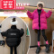 可莉允女童面包服冬装外套2022新款洋气羽绒棉服中大儿童加厚秋冬季大衣