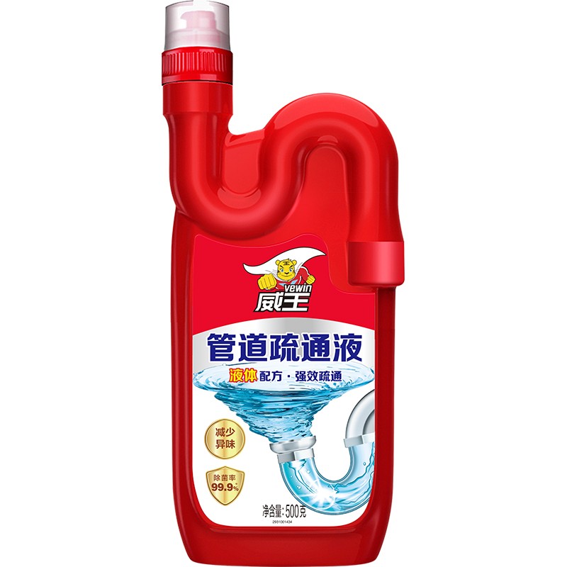 威猛先生 管道疏通剂 500g*4瓶