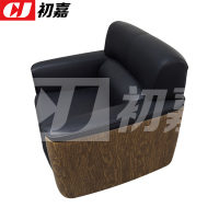 初嘉(CJ)办公沙发会客接待沙发 西皮单人位