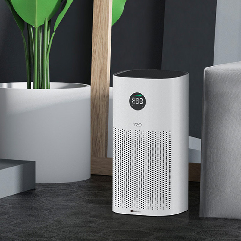 HUAWEI HiLink/华为智选720全效空气净化器1i 家用除甲醛 除菌除烟味 设计高清大图