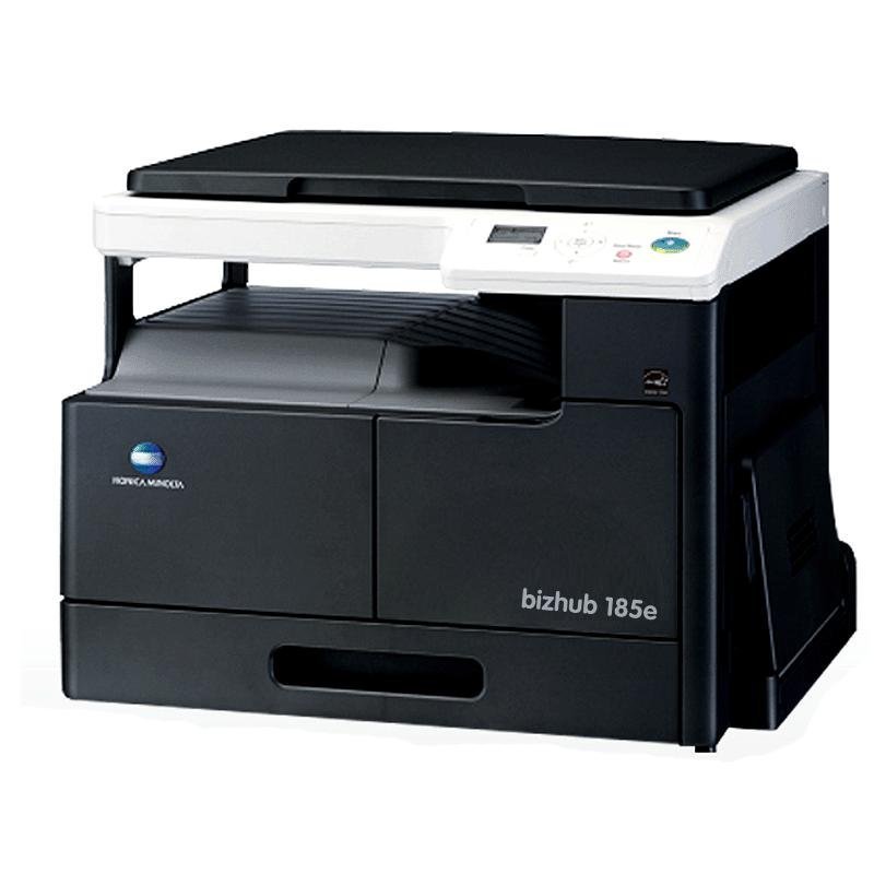 柯尼卡美能达(KONICA MINOLTA)bizhub 185e A3黑白多功能复合机 16页/分 打印复印扫描(含盖板+单纸盒)