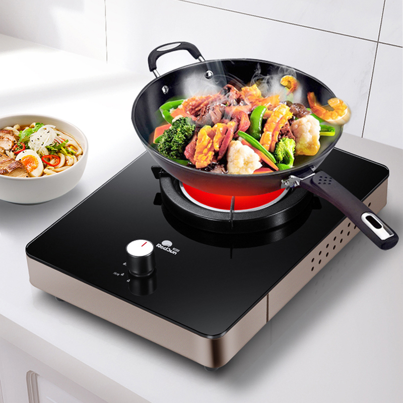 红日(redsun)红外线单灶台式家用液化煤气灶省气大火力单炉单眼大火力