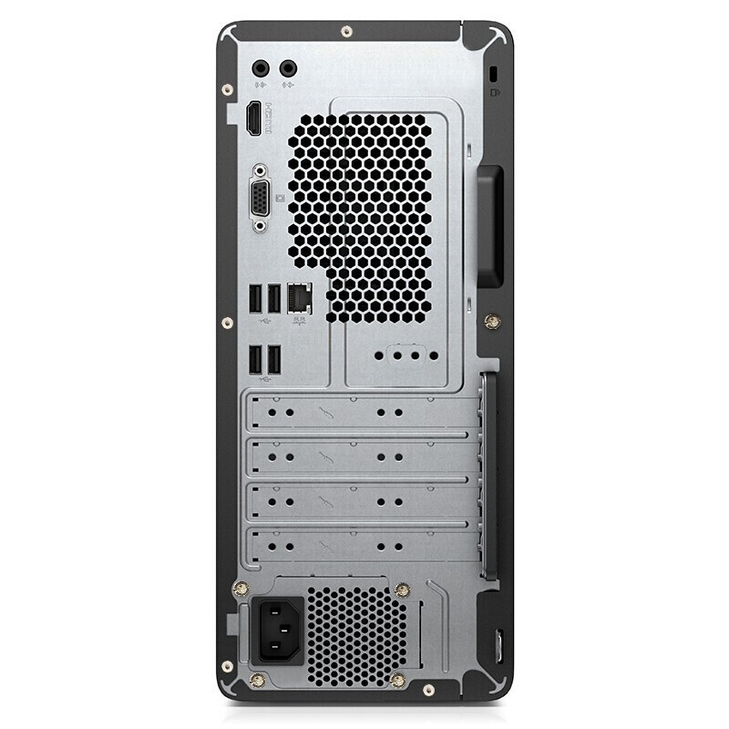 惠普(HP) 战66 商用办公台式电脑主机(i3-10100 8G 1T+256G WiFi蓝牙 Win10 Office)21.5英寸显示屏