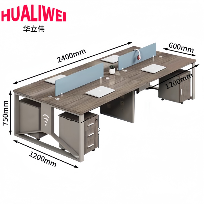 屏风办公桌6高清大图