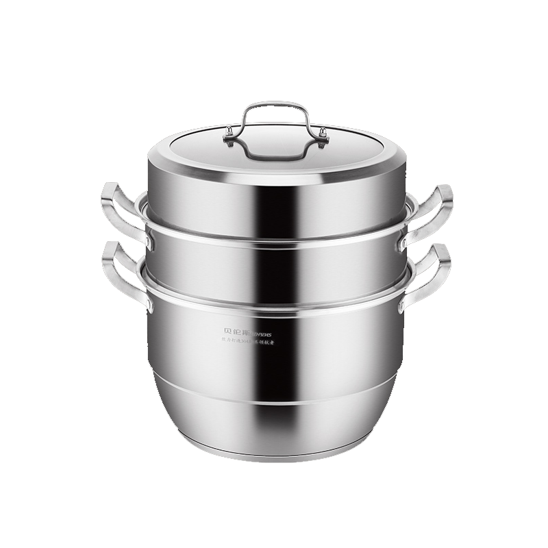 云南贝伦斯不锈钢26cm维典三层蒸锅blswssc26