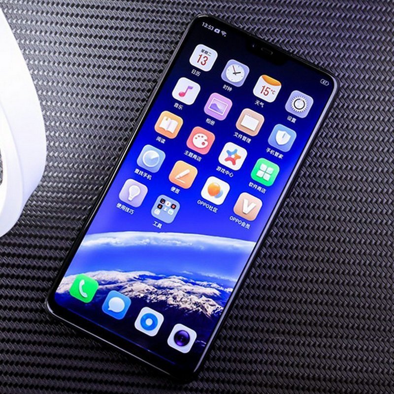 二手9成新oppor15星空紫6gb128gb全网通安卓手机628英寸屏双卡双待