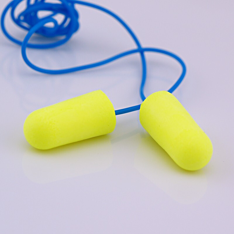 3M 隔音耳塞312-1250防噪音机械抗噪工业车间一次性耳塞200付 1盒高清大图