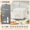 美的(Midea)电饭煲电饭锅0涂层3升2-3人无涂层316L不锈钢内胆一键柴火饭家用多功能MB-3E91LS [补贴]