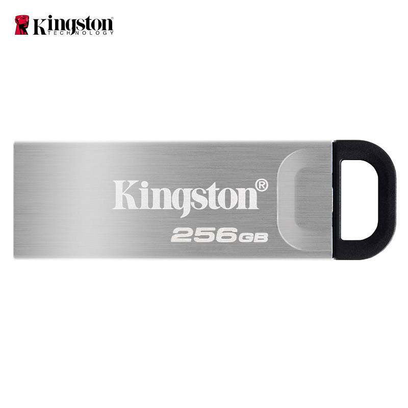 金士顿优盘256GB USB 3.2 Gen 1 U盘 DTKN 金属外壳 读速200MB/s 4个