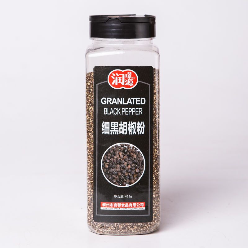 润璟源细黑胡椒粉425g细黑胡椒粉 黑椒碎 西餐烘焙牛排配料