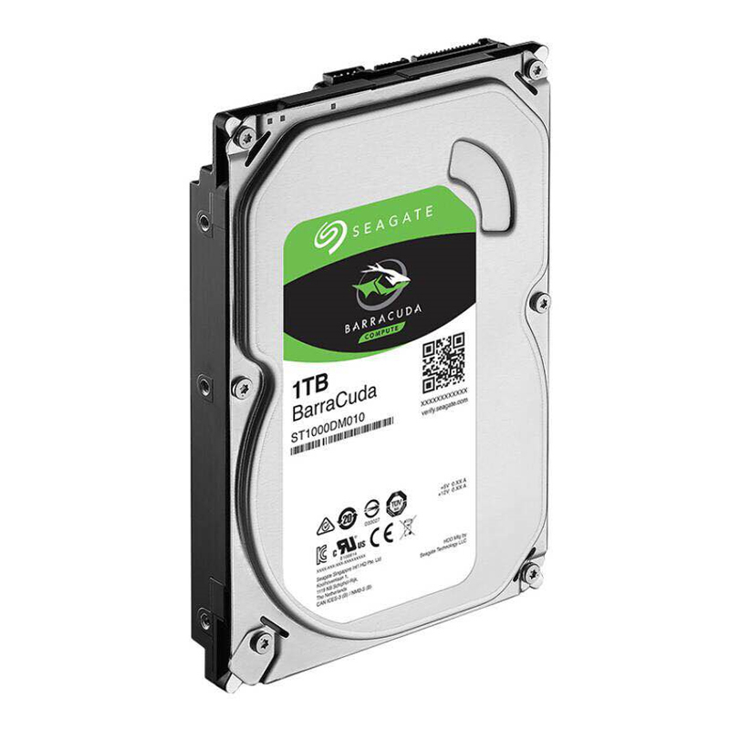 希捷(Seagate) 1TB 64MB 7200RPM台式机机械硬盘 SATA接口 1TB 支持安装调试服务